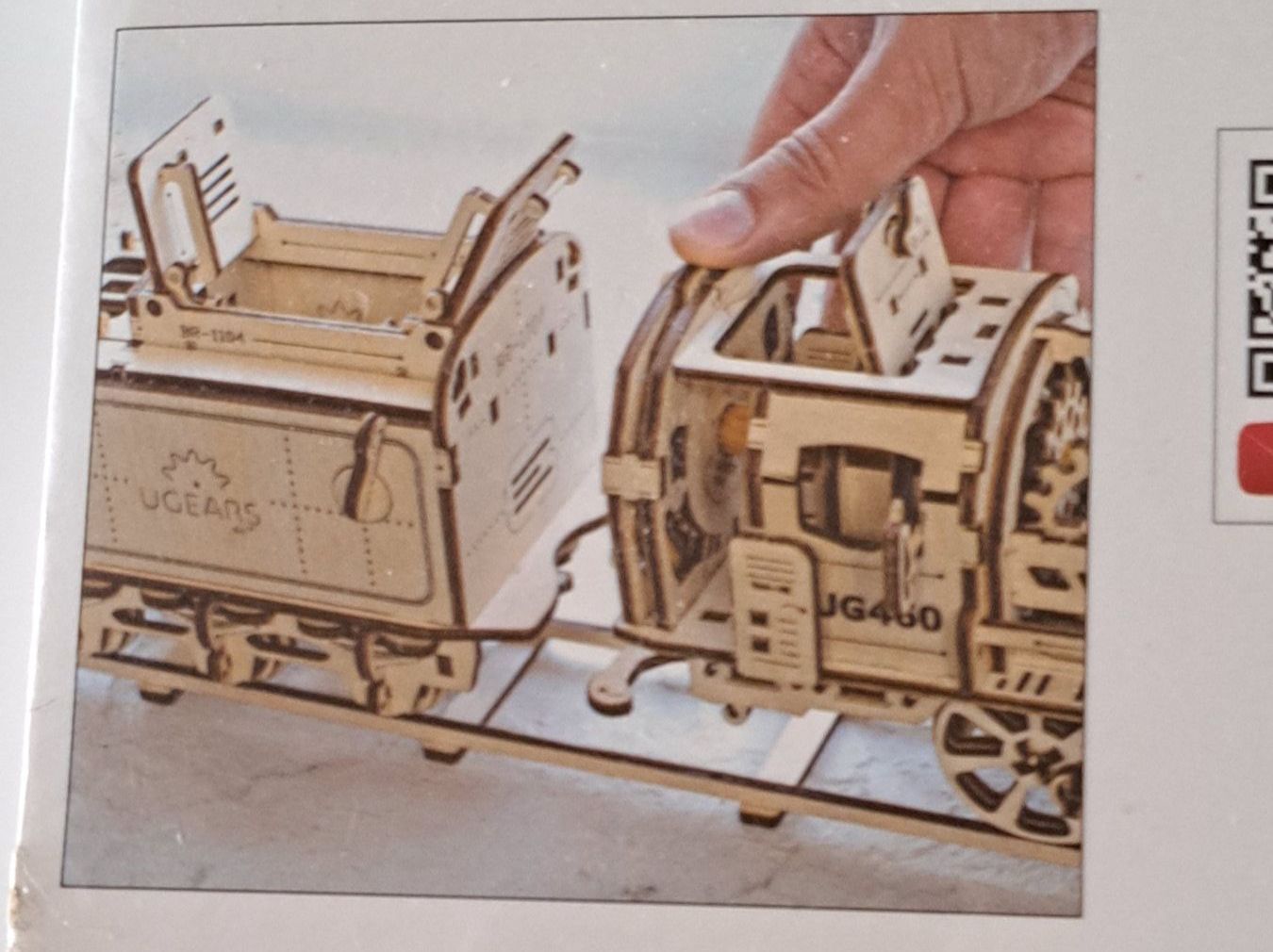 Modelleisenbahnen: Retro Modellbahn Holz Bewegliches Modell – Neu und originalverpackt aus Birsfelden von oleros 4