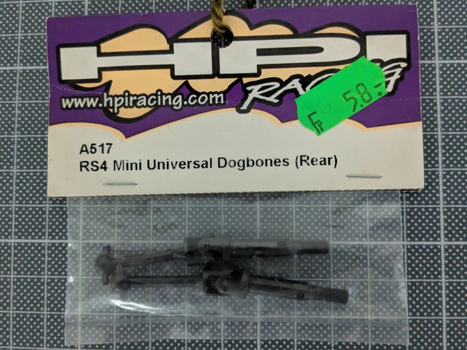 HPI Modellismo RC: HPI A517 Universal Dogbones Rear RS4 Mini CVD – Nuovo e nell'imballaggio originale da Bern venduto da ove_ztv2