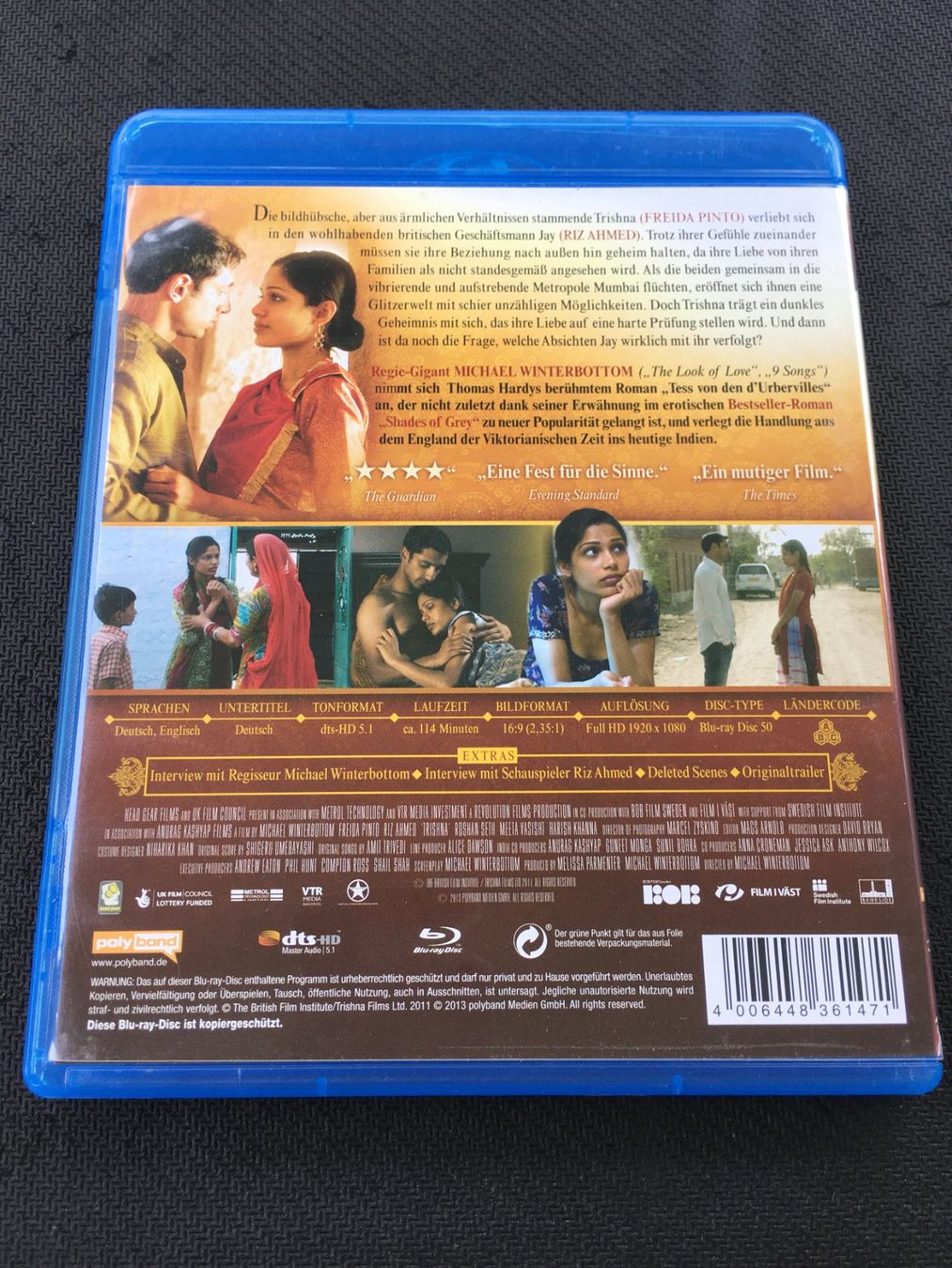 Tutti i DVDs: Trishna [Blu-ray] – Usato da St.Gallen venduto da MedienJoe 1