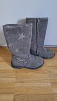 Mädchen Stiefel grau mit Sternen Grösse 25