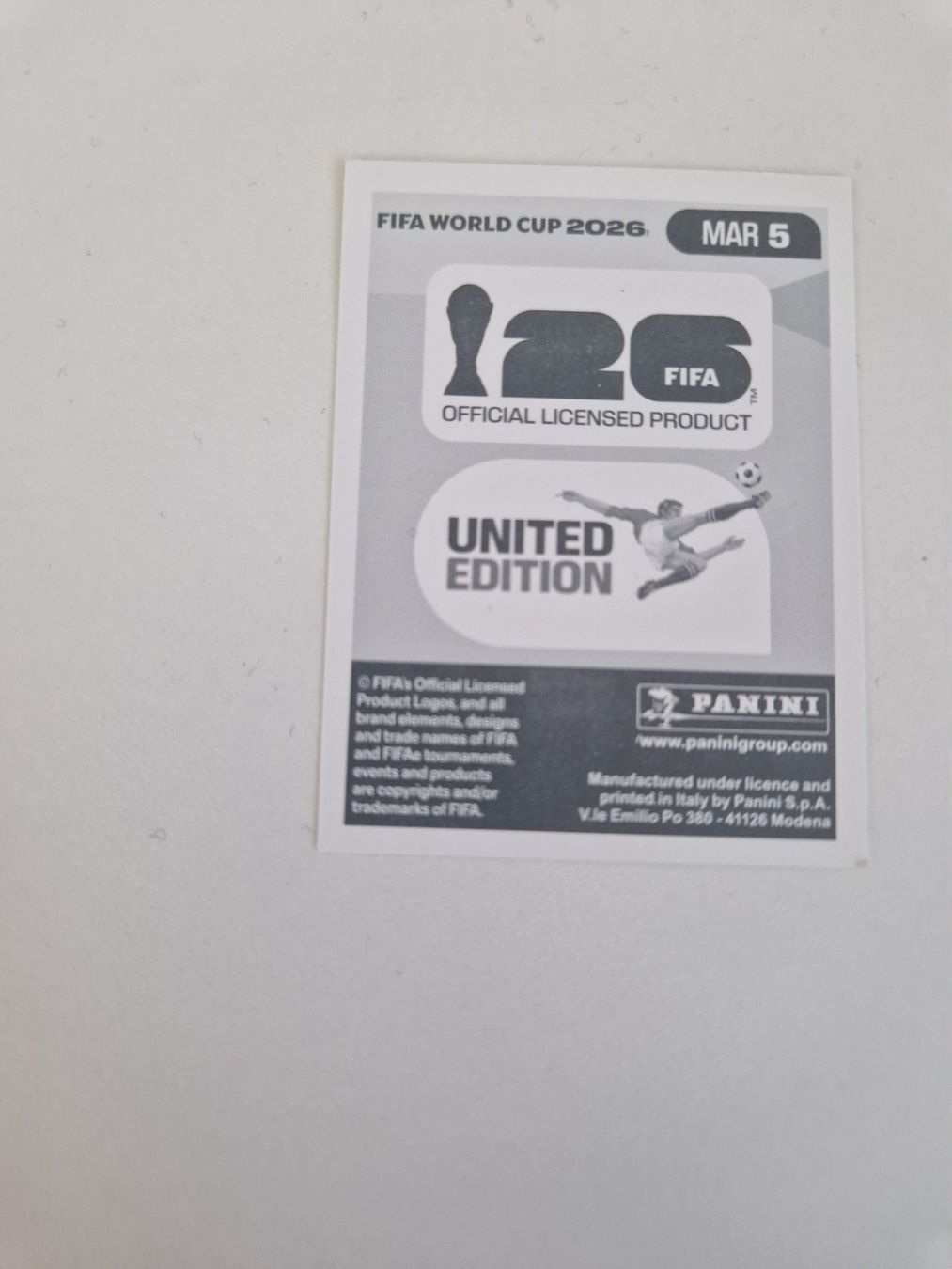 Panini Carte collezionabili: Panini Sticker MAR5 – Nuovo (secondo la descrizione) da Stüsslingen venduto da white_angel86 1