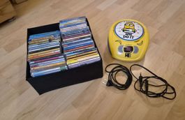 CD Player Minions mit verschiedenen Kindergeschichten