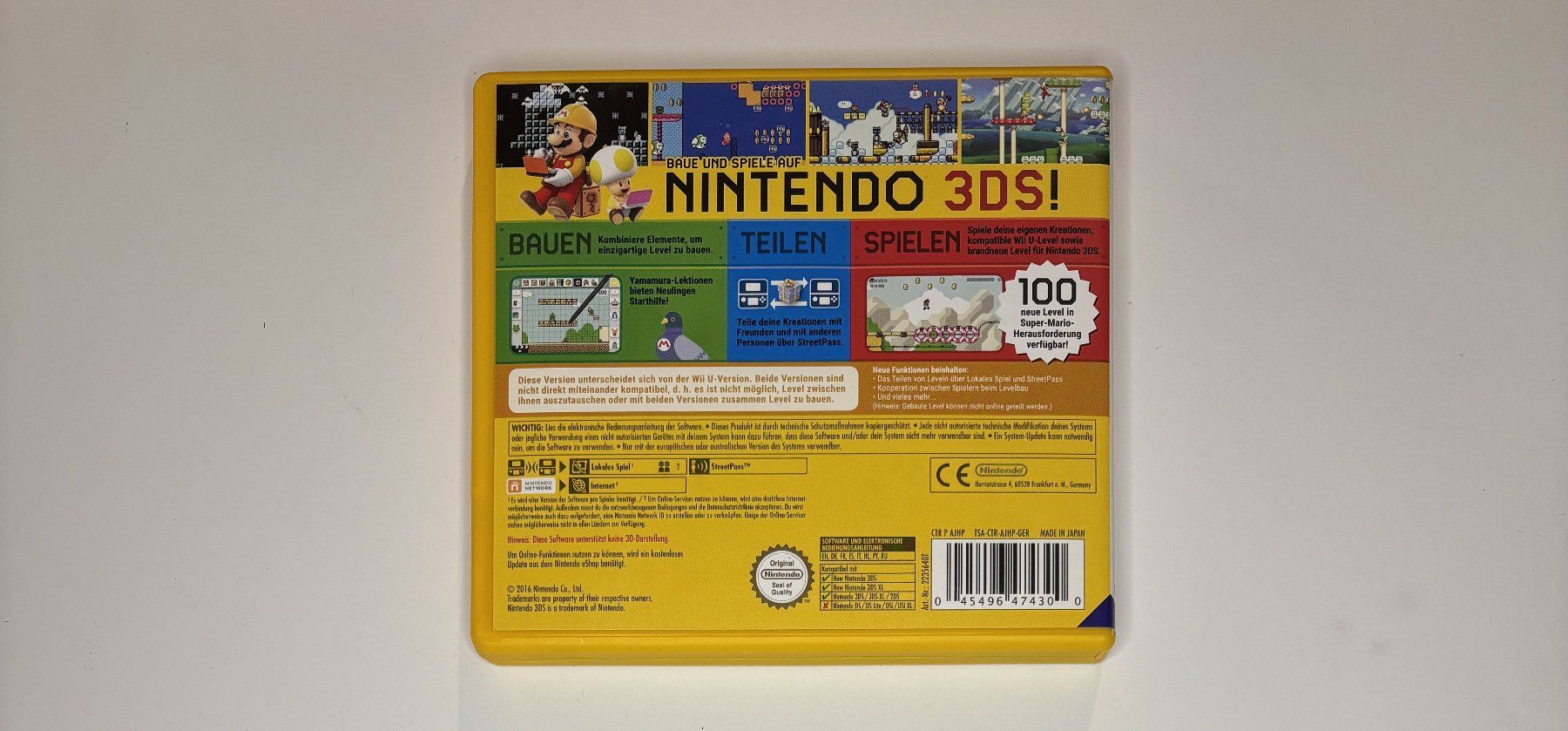 Nintendo Giochi: 3DS - Super Mario Maker – Usato da Allschwil venduto da Bullach 2