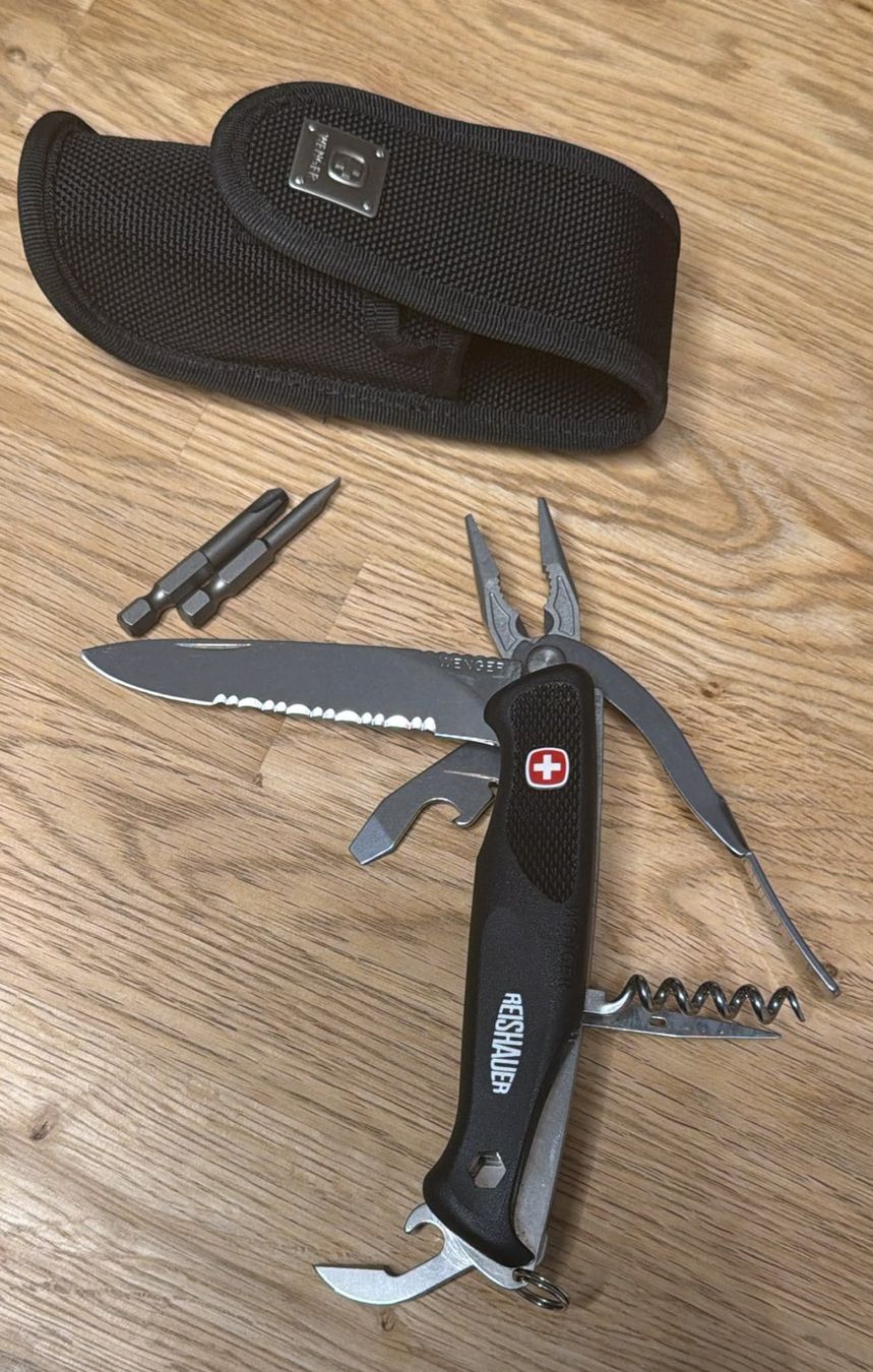 Wenger Coltelli tascabile: WENGER TASCHENMESSER REISHAUER MIT ETUI – Nuovo (secondo la descrizione) da Zürich venduto da Frei-Occasionen 7