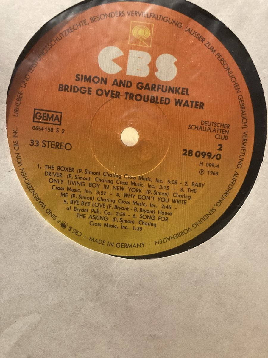 Dischi in vinile: Simon & Garfunkel Bridge Over Troubled Water Schallplatte  – Usato da Aarwangen venduto da to-hirschi 4