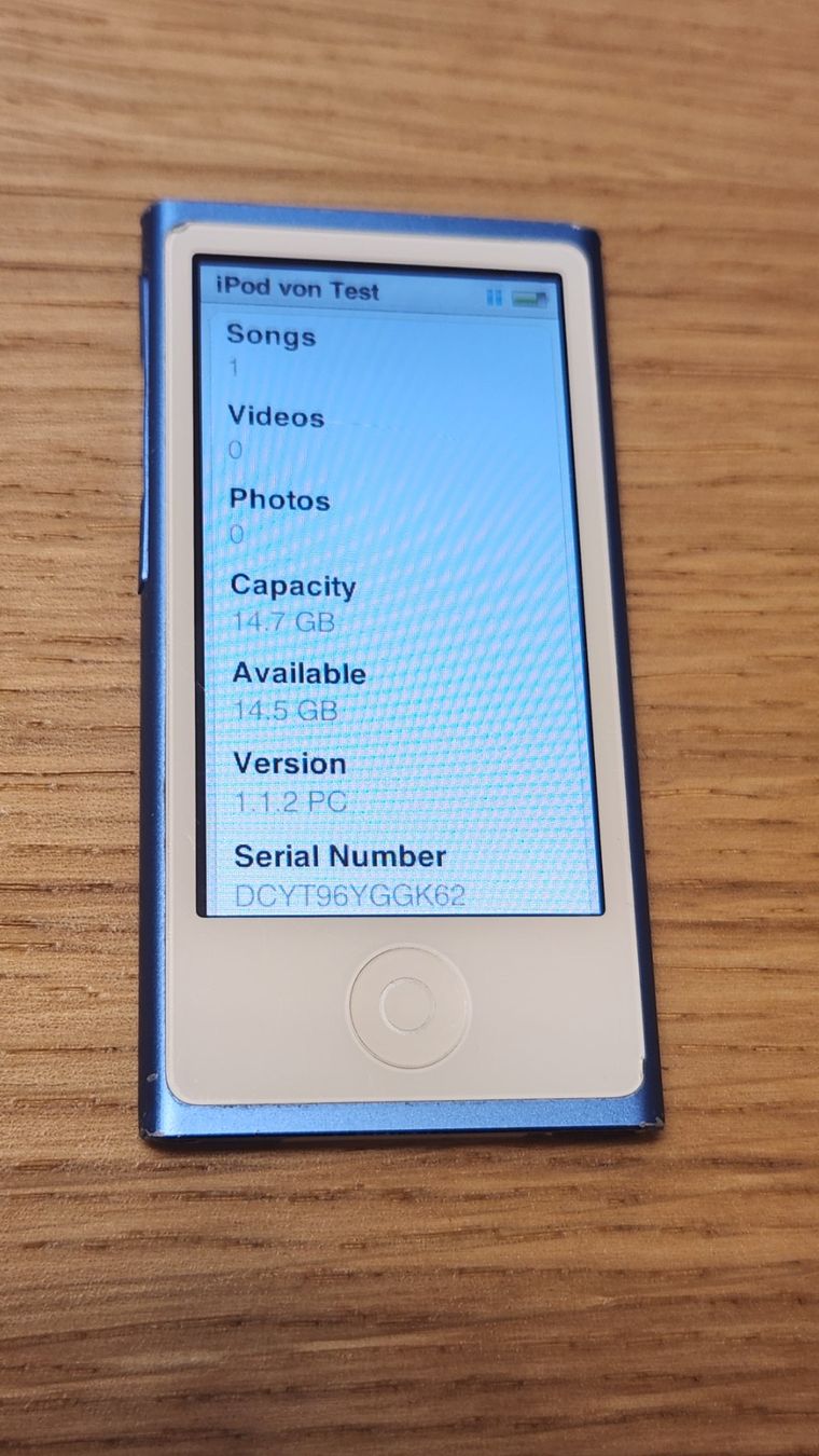 Apple Lettore multimediale portatile: iPod Nano 7th gen – Usato da Zollikofen venduto da lagavulin03 2