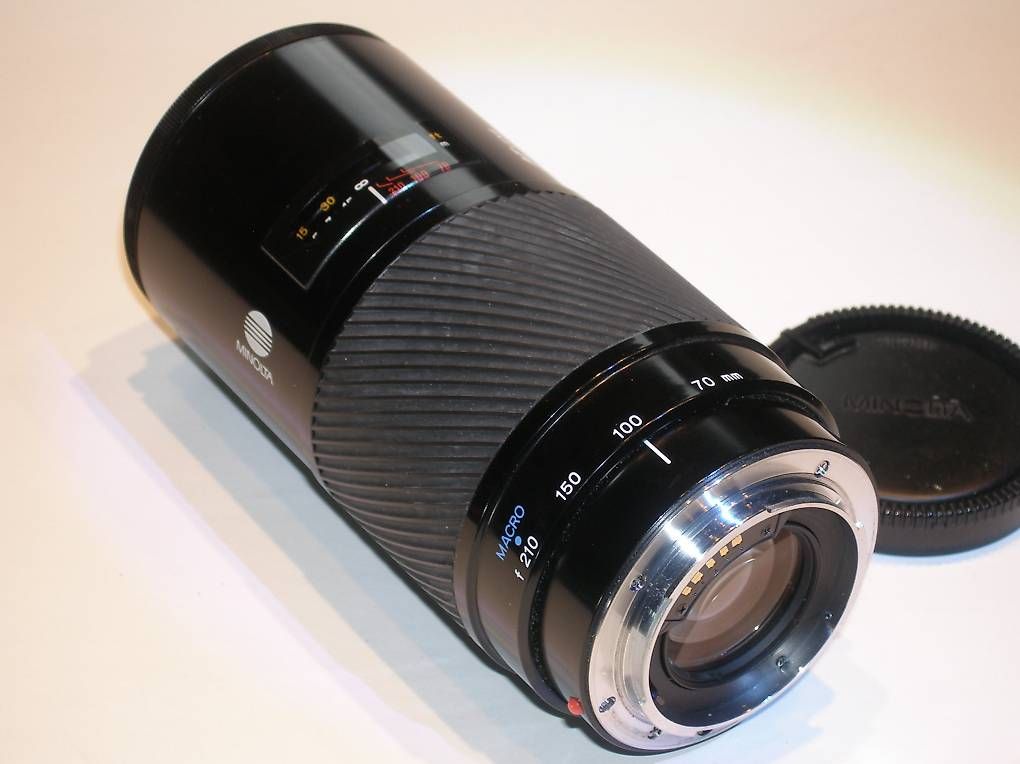 Objectifs: Minolta Zoom 70-210 AF / Macro / Sony geeignet – D'occasion à Wittenbach par Mulli48 2