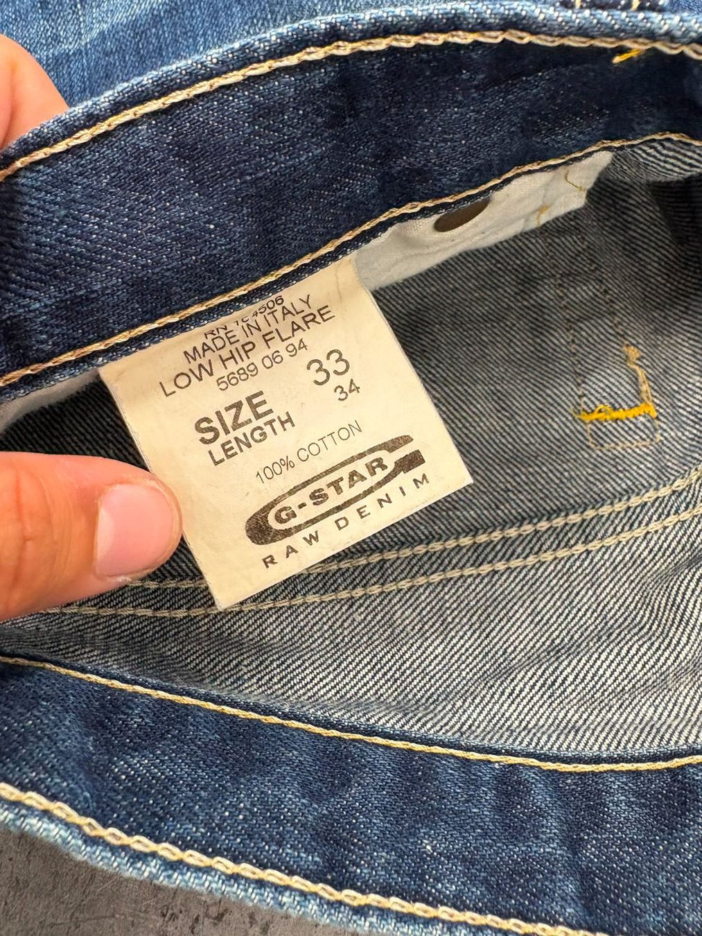 G-Star Jeans: Vintage G-Star Bootcut Flared Jeans (M) – Nuovo (secondo la descrizione) da Werdenberg venduto da hase.vintage 4