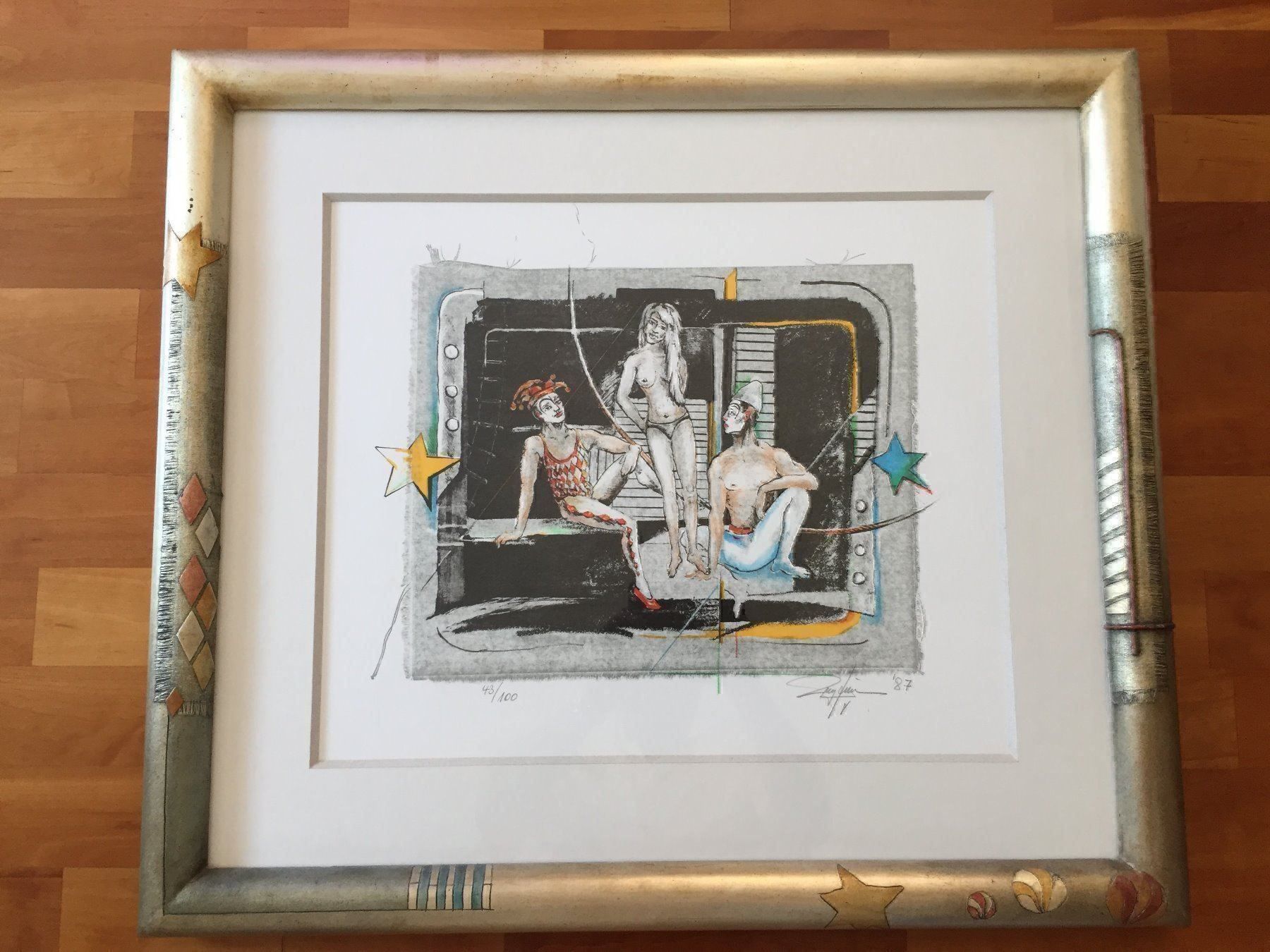 Grafica & Litografie: Rolf Knie, Lithographie – Nuovo (secondo la descrizione) da Einsiedeln venduto da artgallery59 2