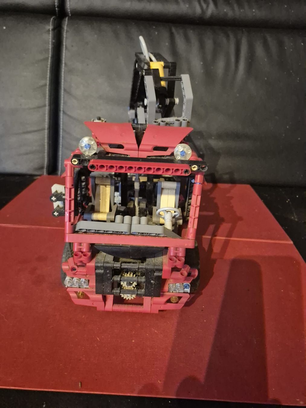 Technics Baukästen: Lego Technic 8436 Camion Rouge Foncé – Gebraucht aus Penthalaz von cel_zv7p 3