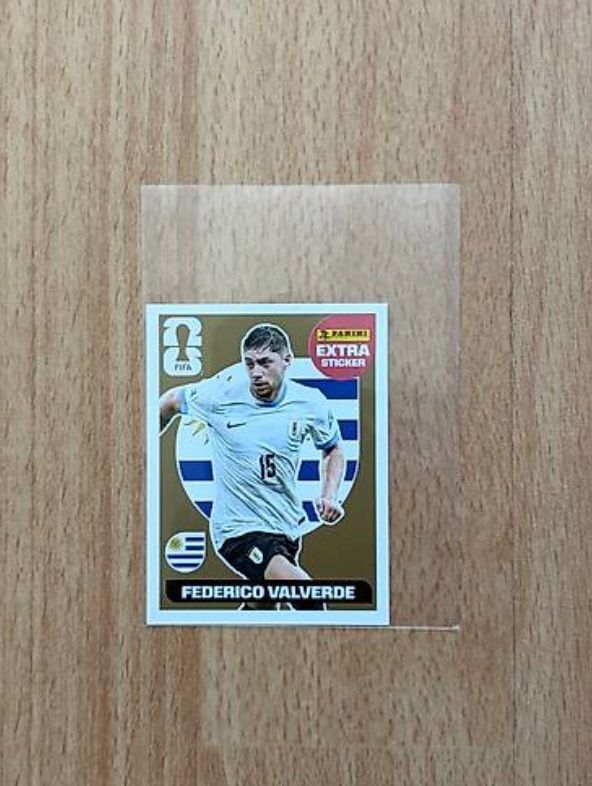 Panini Sammelbilder & Trading cards: Federico Valverde Extra Sticker Gold – Neu (gemäss Beschreibung) aus Neuenegg von superbear123