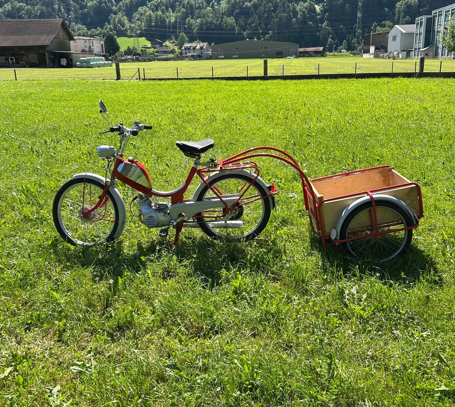 Rixe Cyclomoteurs: Mofa Rixe Sachs 502 Handschaltung mit Anhänger – D'occasion à Schattdorf par wal_5l5t 1