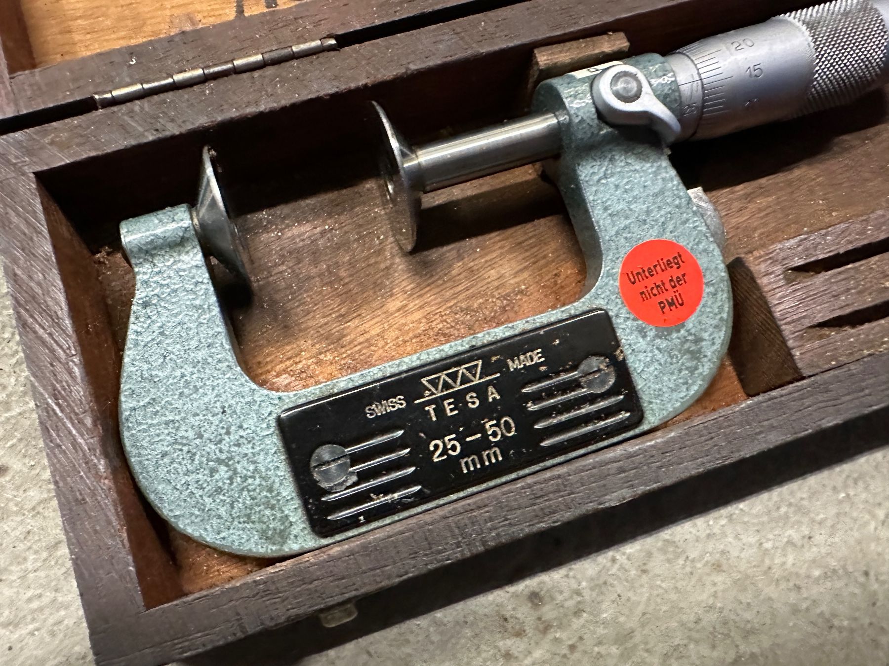 Misurare: TESA Mikrometer 0 - 50mm (2 Stück) – Usato da Staufen venduto da Moogybee 1