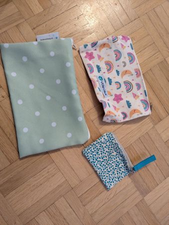 3er Set Stofftäschli für Kinder
