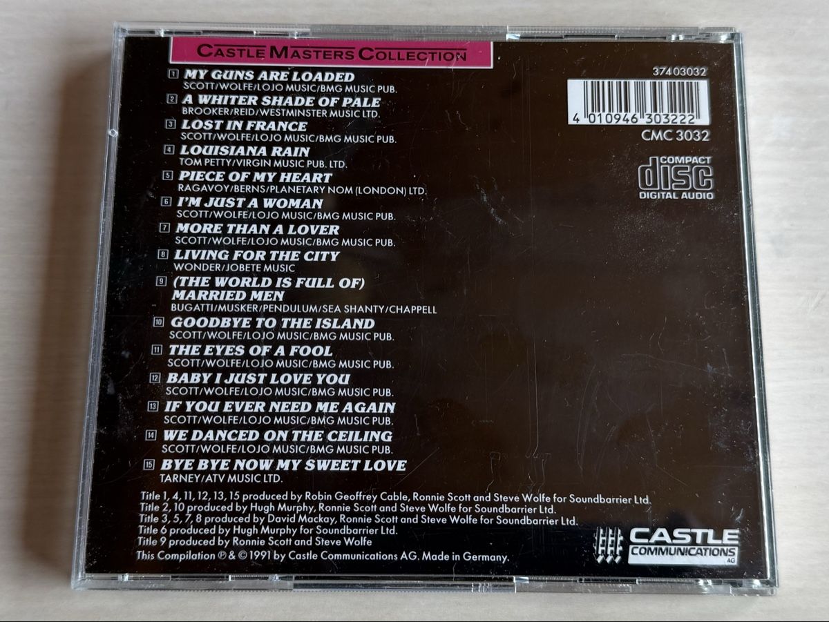 CDs: Bonnie Tyler Castle Masters Collection CD  – Gebraucht aus Oberried Brienz von Chyara 1