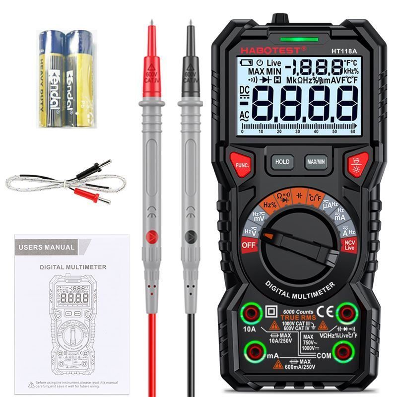 Mesurer: Strommessgerät Voltmeter 6000 Zählungen – Neuf (Voir description) à Thun par thunshop