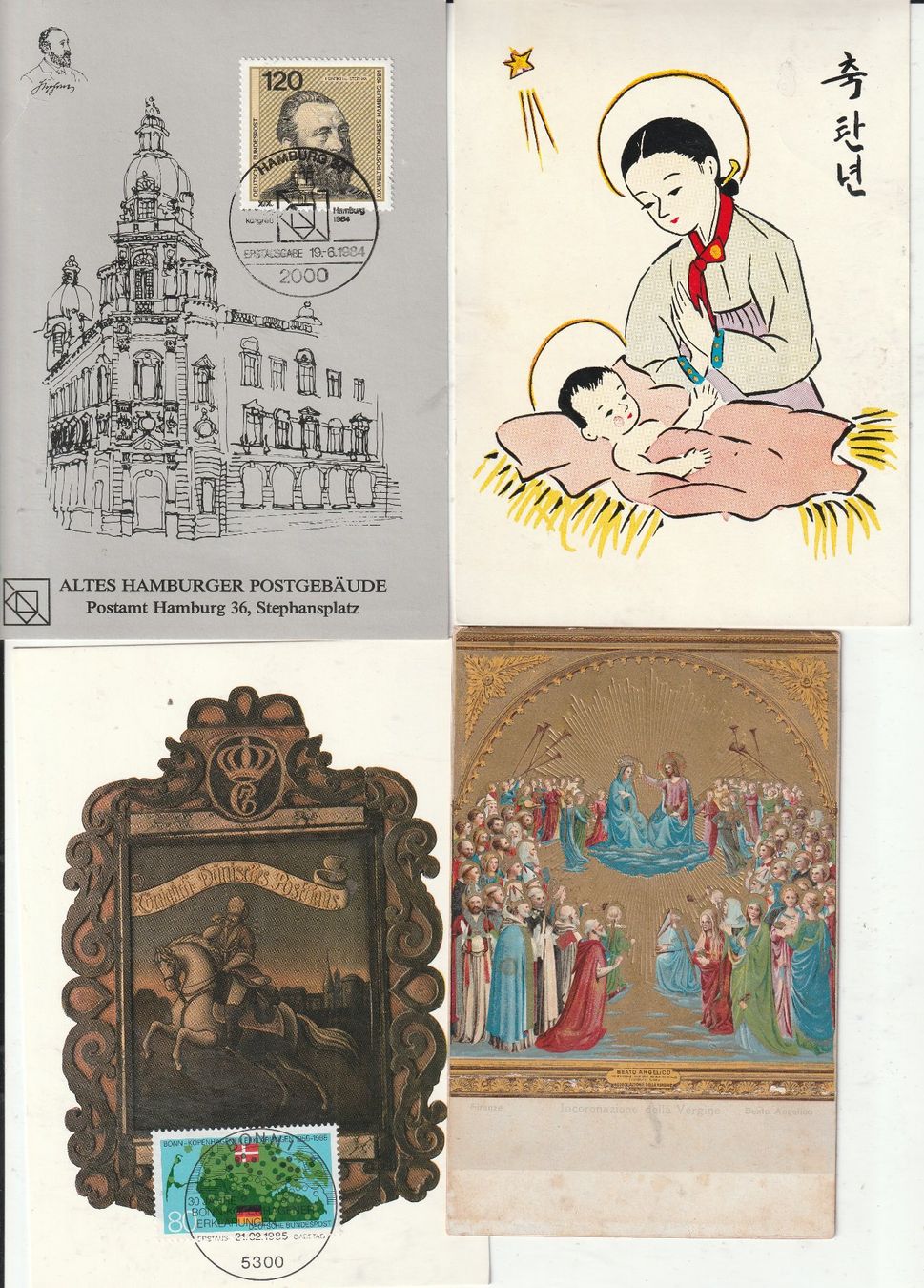 Cartoline postali: 32 Kunstkarten – Usato da Lumbrein venduto da made02 6