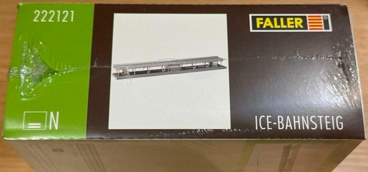 Faller Modellini di ferrovie: Faller 222121 N Doppel-Bahnsteig 50 cm lang, Bausatz – Nuovo e nell'imballaggio originale da Brüttisellen venduto da Rentner44zh 3