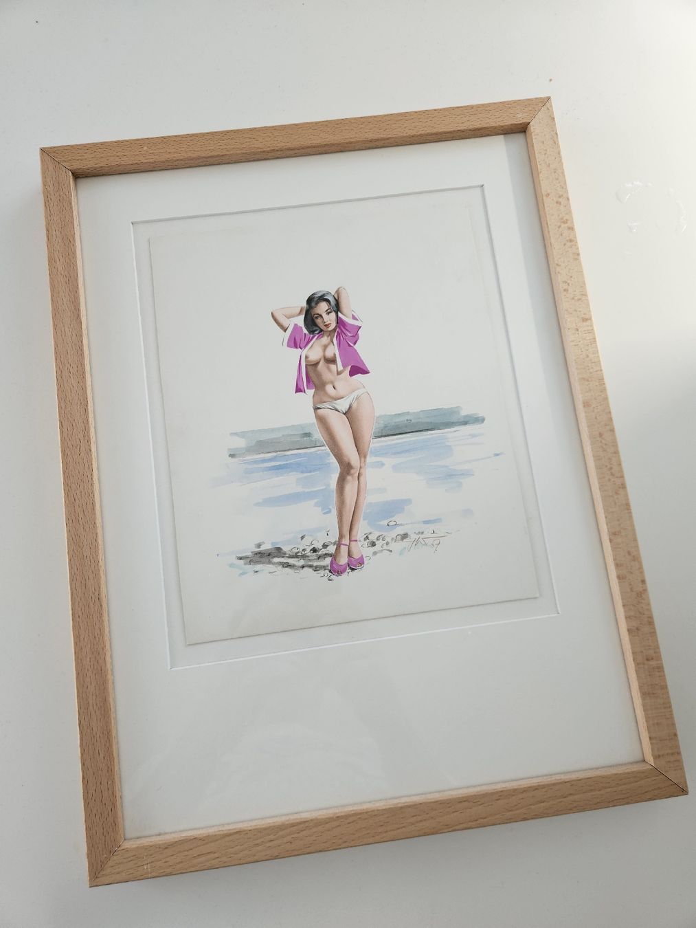 Dipinti: Jon Withcomb - Pin up Girl – Usato da Zug venduto da RAcker