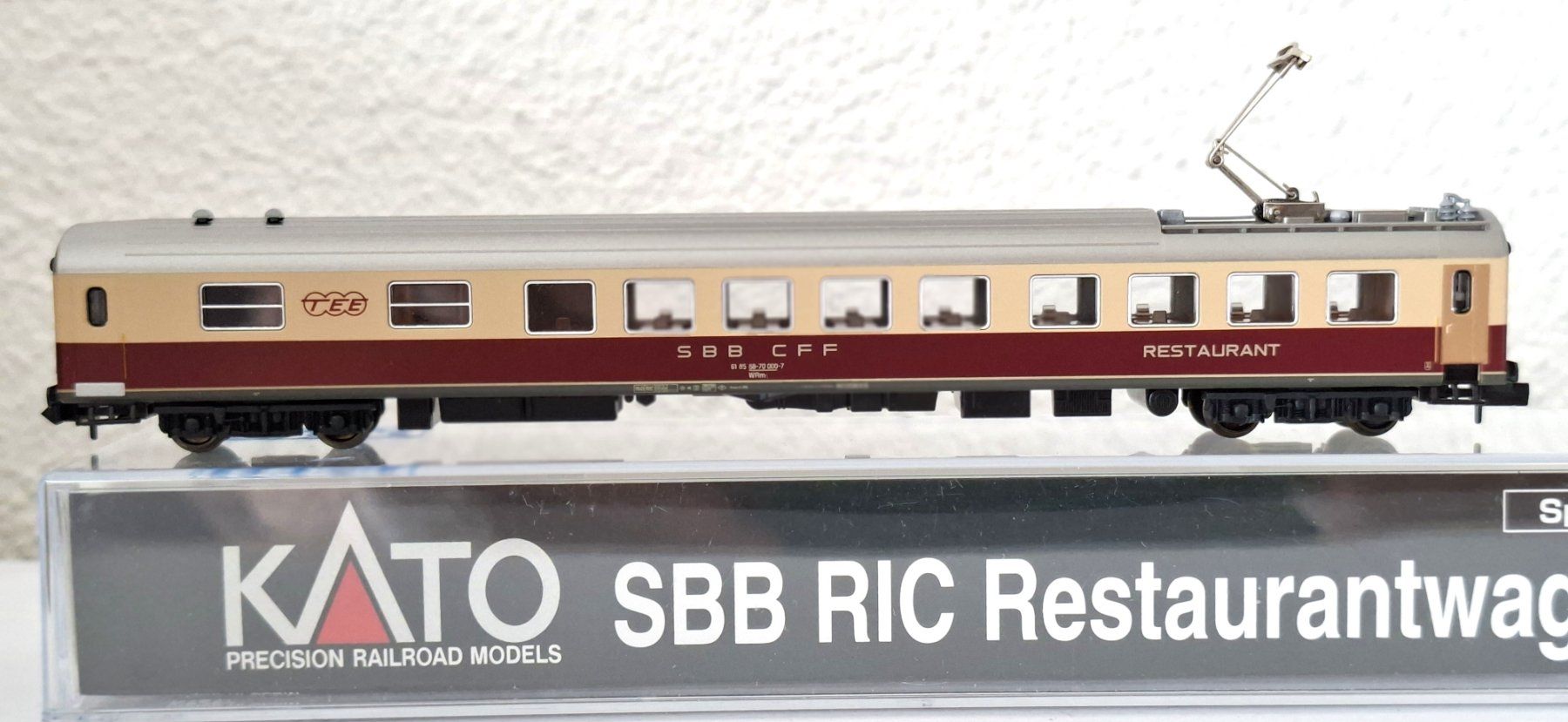 Kato Modellini di ferrovie: Kato SBB WRm  Restaurant  " TEE " K23302 – Nuovo (secondo la descrizione) da Biberist venduto da Ntrains 6