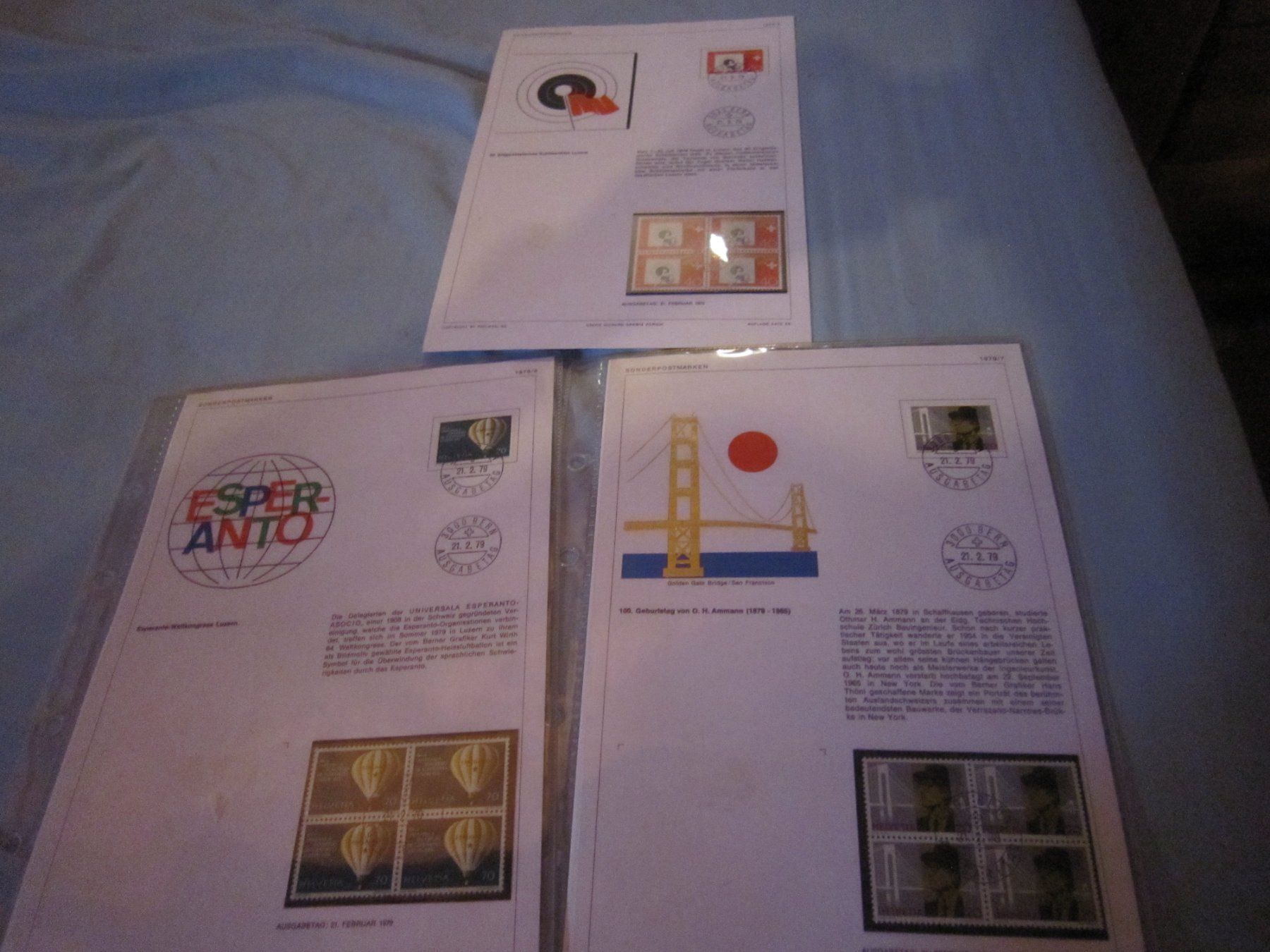 Tutti i francobolli: No2 Sammlung 1979 schöne Belege – Usato da Giubiasco venduto da sal_9j6w 2
