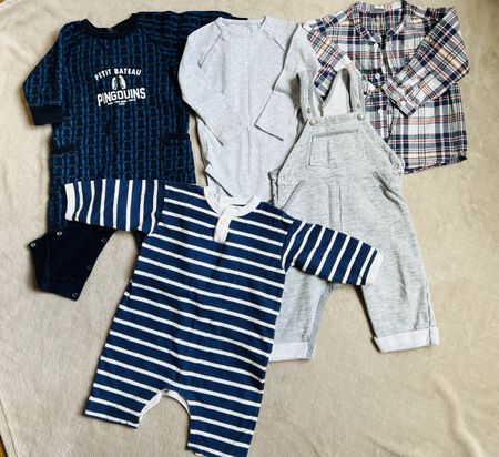 Petit Bateau Set - Latzhose- Overall -Body - Hemd Gr 74cm