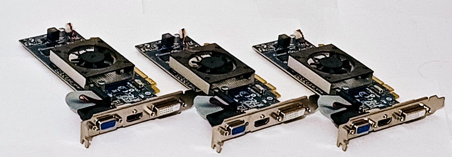 3x PEGATRON AMD RADEON HD 6450 1GB GDDR3 HDMI, DVI, VGA (Gebraucht) in ...