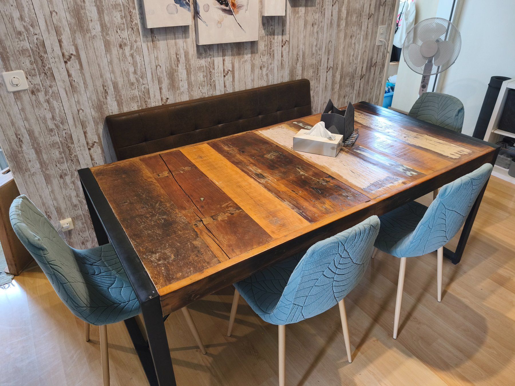 Tischset: Esstisch Holz plus Eckbank – Gebraucht aus Birsfelden von mim_bph7 1