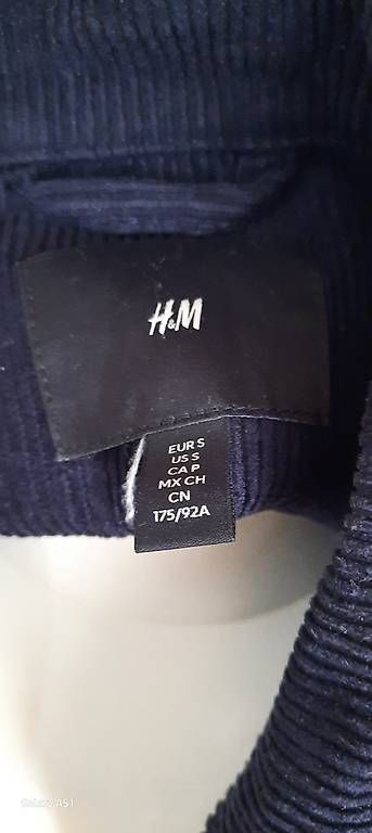Jacken: ***H&M*** Cordjacke S blau – Gebraucht aus Wädenswil von H2H_Secondhandshop 2