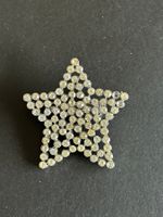 Stern Brosche mit Strasssteinen