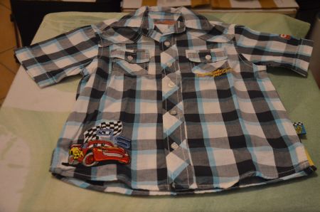 TAILLE 98 - CARS HEMD