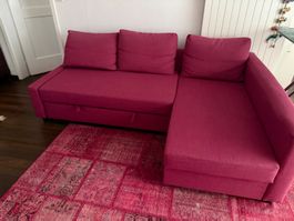 Ecksofa / Schlaffunktion mit Bettkasten guter Zustand