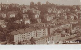 St. Gallen (SG) Ansicht vom Rosenberg