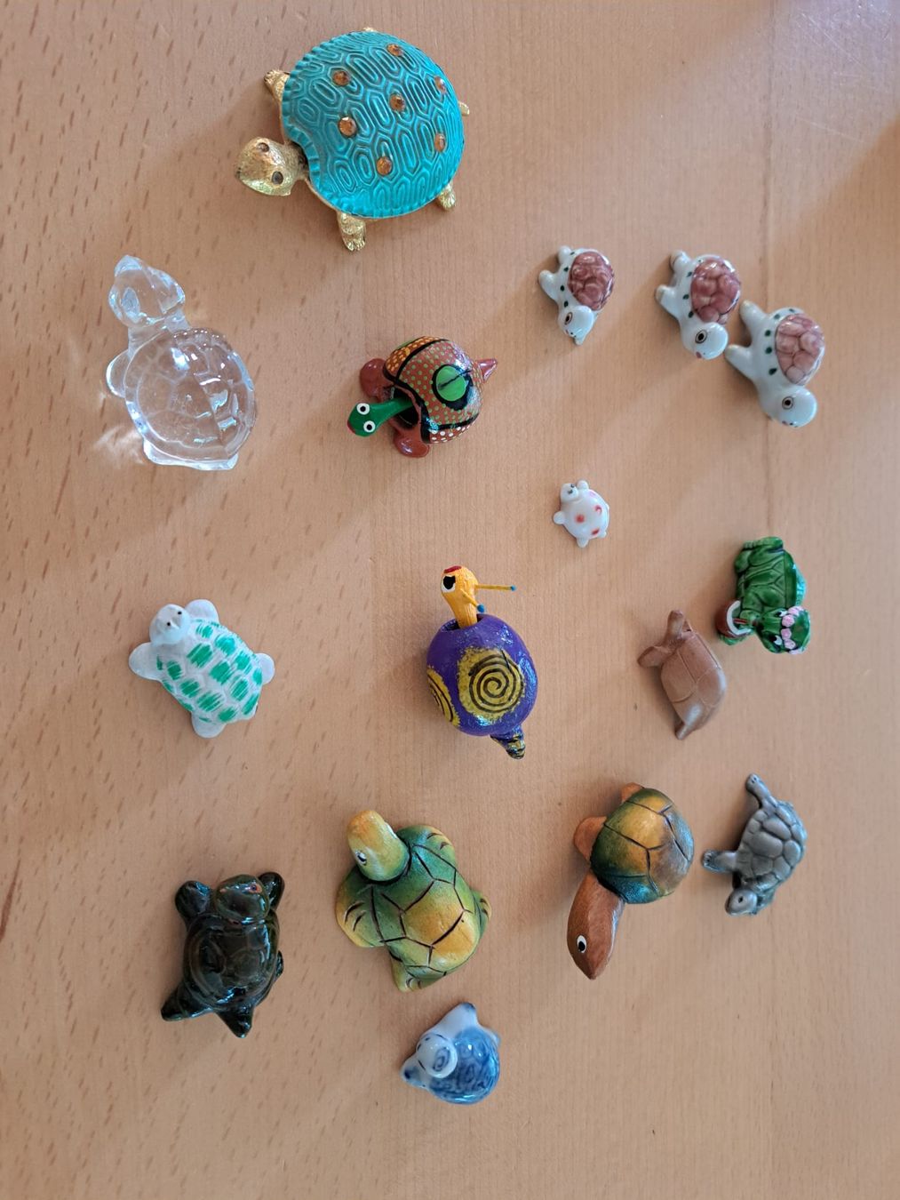 Tutte le decorazioni: Lot de tortues miniatures  – Usato da Corban venduto da dameloute