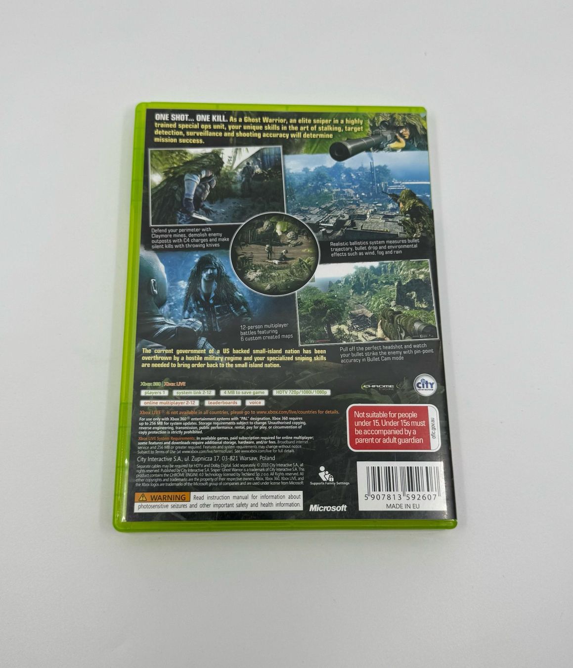 Giochi: Sniper Ghost Warrior (XBOX 360) – Usato da Herisau venduto da Seyashop1 2