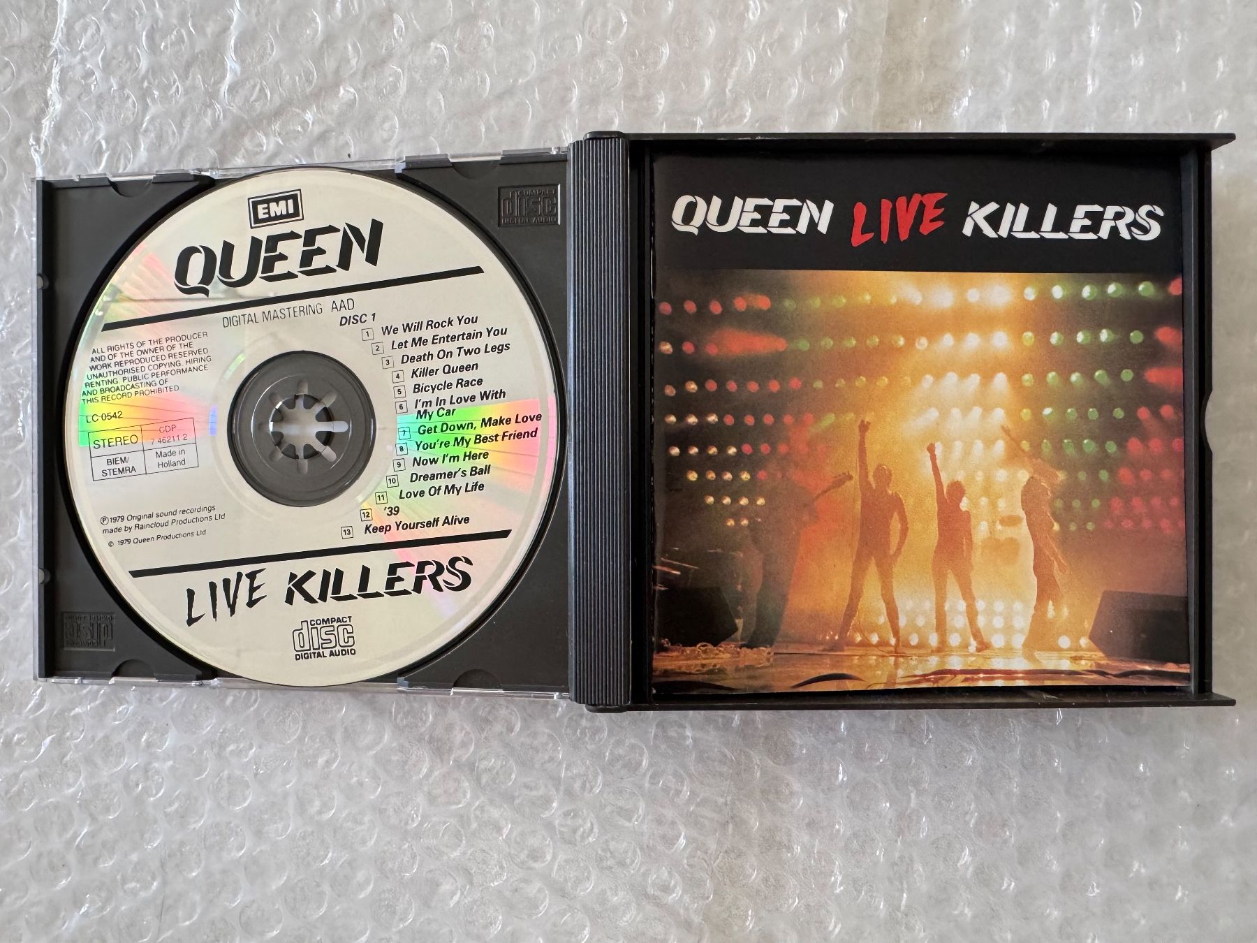 CD: Queen - Live Killers (2 CD‘s) – Nuovo (secondo la descrizione) da Duggingen venduto da Kisha010 1