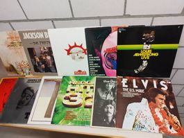 10X Schallplatten Rock Pop Jazz gebraucht