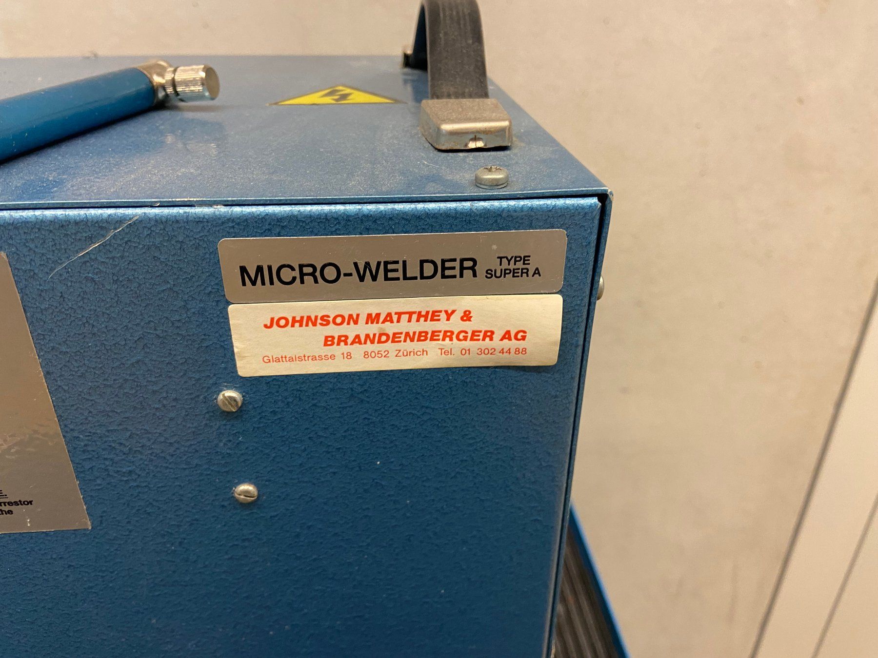 Postes à souder: Microwelder Model Super A / Microschweissgerät – D'occasion à Basel par Tabou0815 2