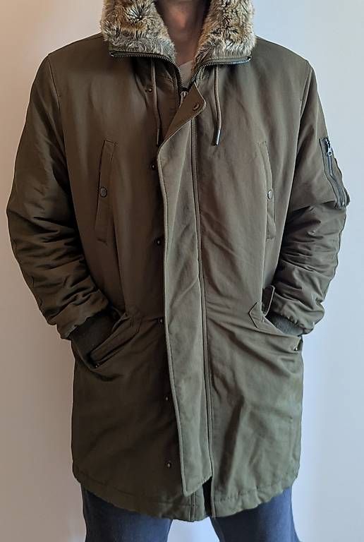 Giacche: Grüne Winterjacke – Usato da Birsfelden venduto da L.L.CoolBean 2