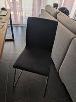 2 Stühle von Ikea in dunkelblau