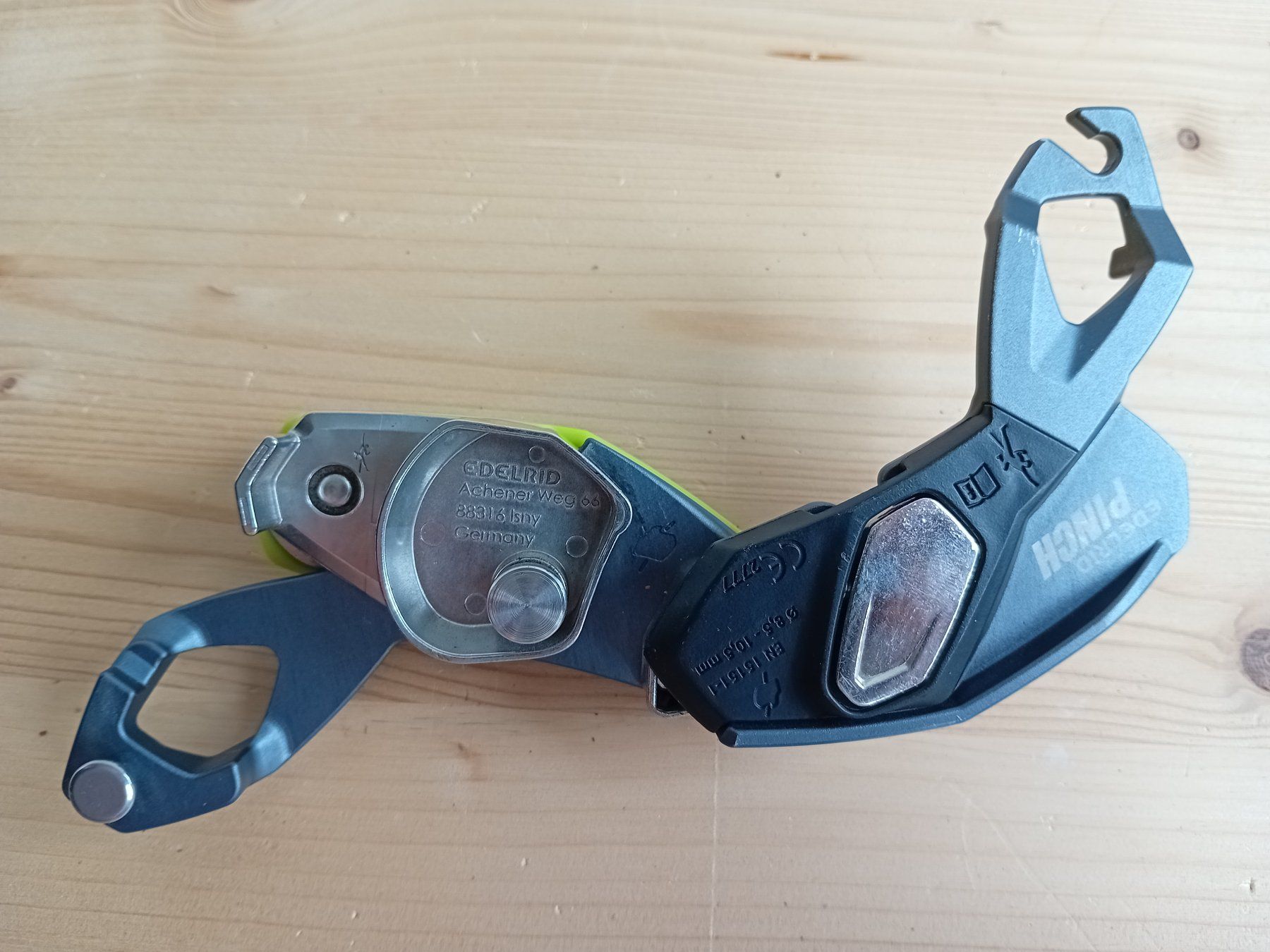 Attrezzatura da arrampicata: Edelrid Pinch Sicherungsgerät – Nuovo (secondo la descrizione) da Bern venduto da wra_6px8 2