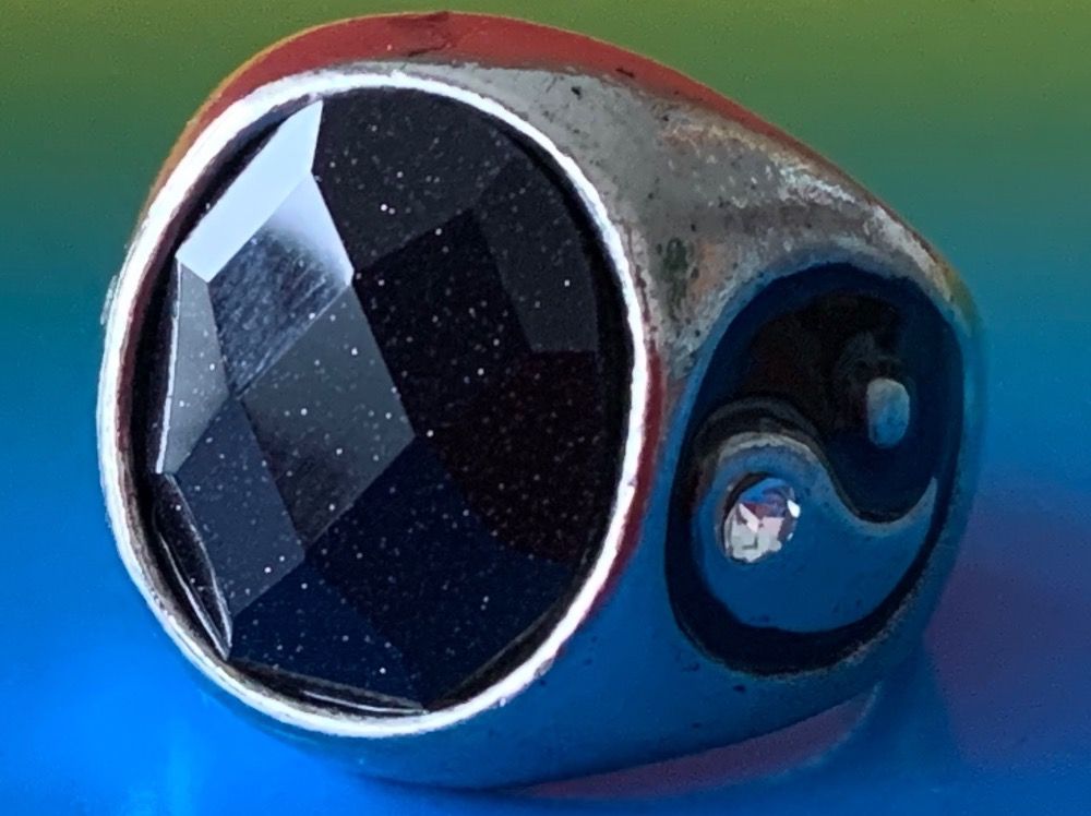 Ringe: Fingerring Yinyang- Space 59 – Gebraucht aus Dittingen von Bijoubelle 2