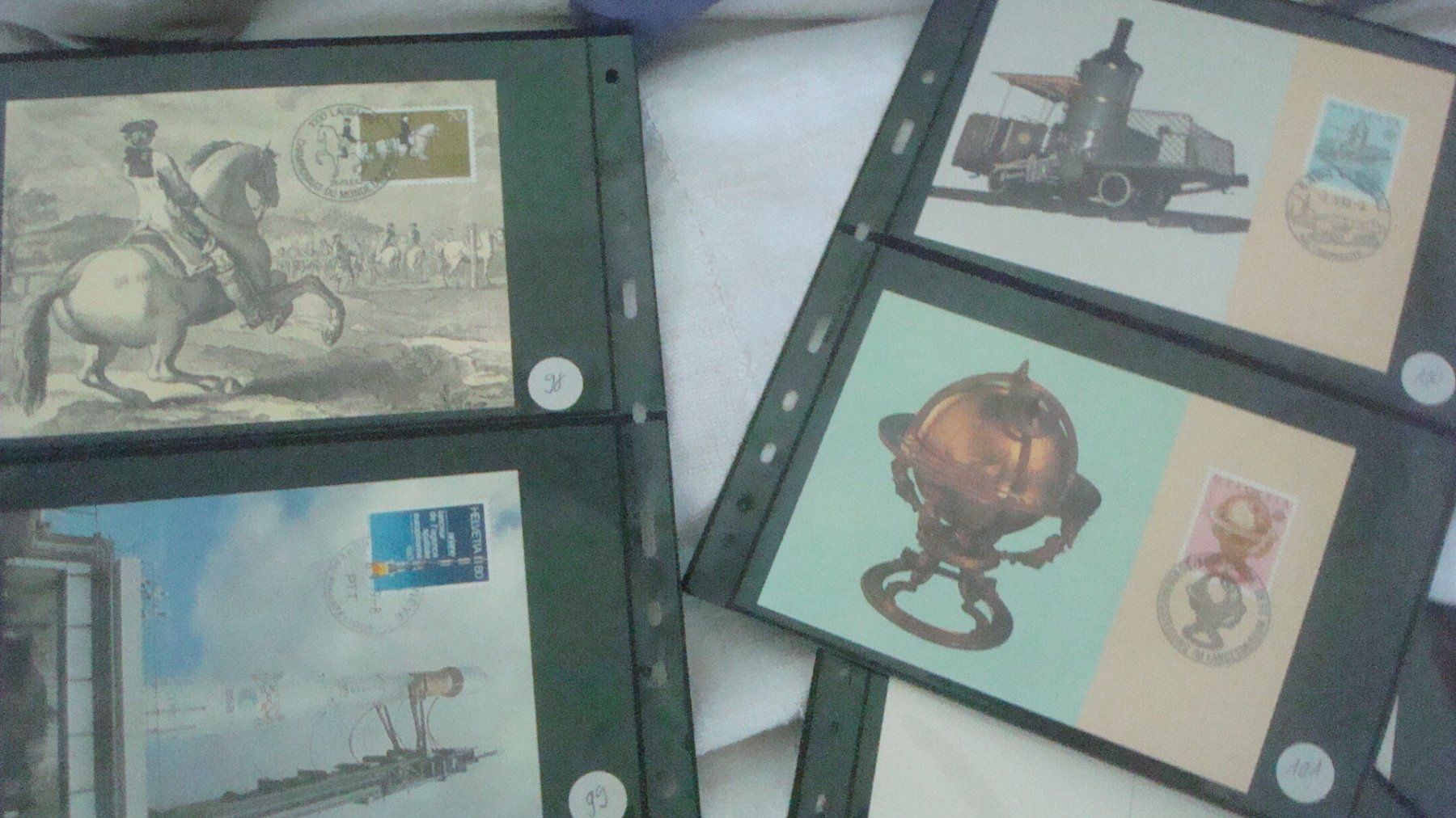 Tous les timbres: Briefmarken Schweiz auf Brief/Postkarten 23 Stück – D'occasion à Münchenstein par Pesci6 8