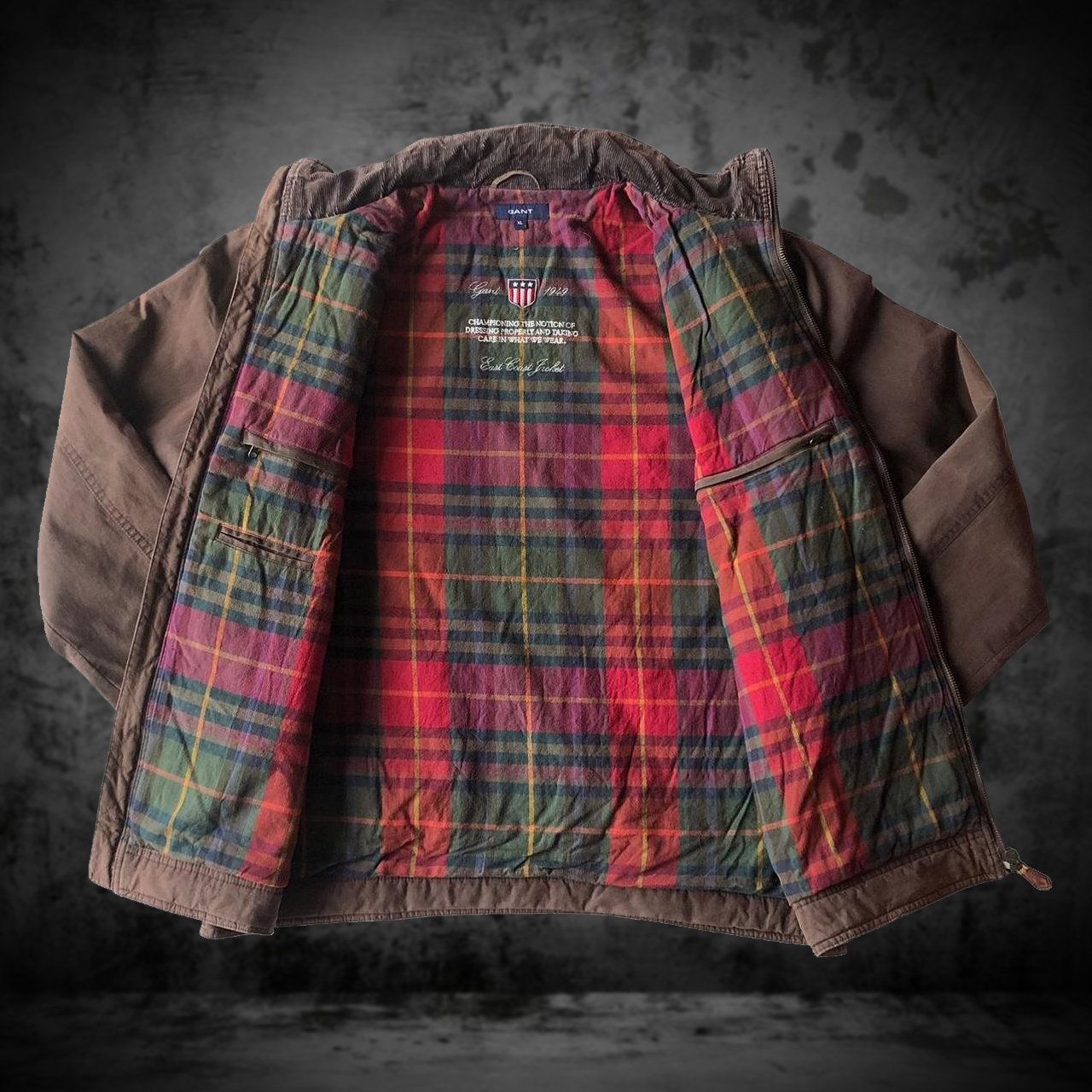 Gant Vestes: Jacket Gant East Coast Brown Men XL – D'occasion à Genève par ang_7j7j 2