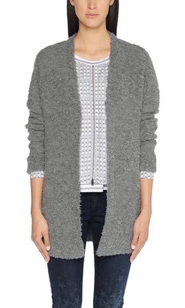 MARC CAIN Strickjacke mit Strukturmuster