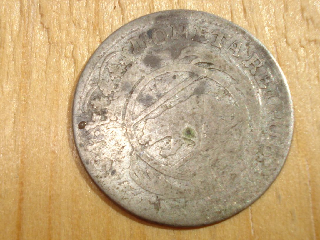 Alle Münzen: (D3) Bern 10 Kreuzer 1764 – Gebraucht aus Erlach von Net-Coins