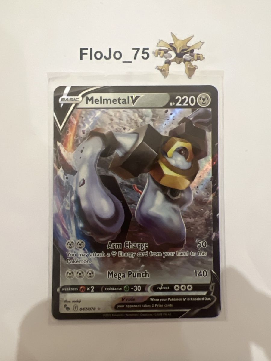 Pokémon Carte collezionabili: Melmetal V 47/78 ENG – Usato da St-Blaise venduto da FloJo_75