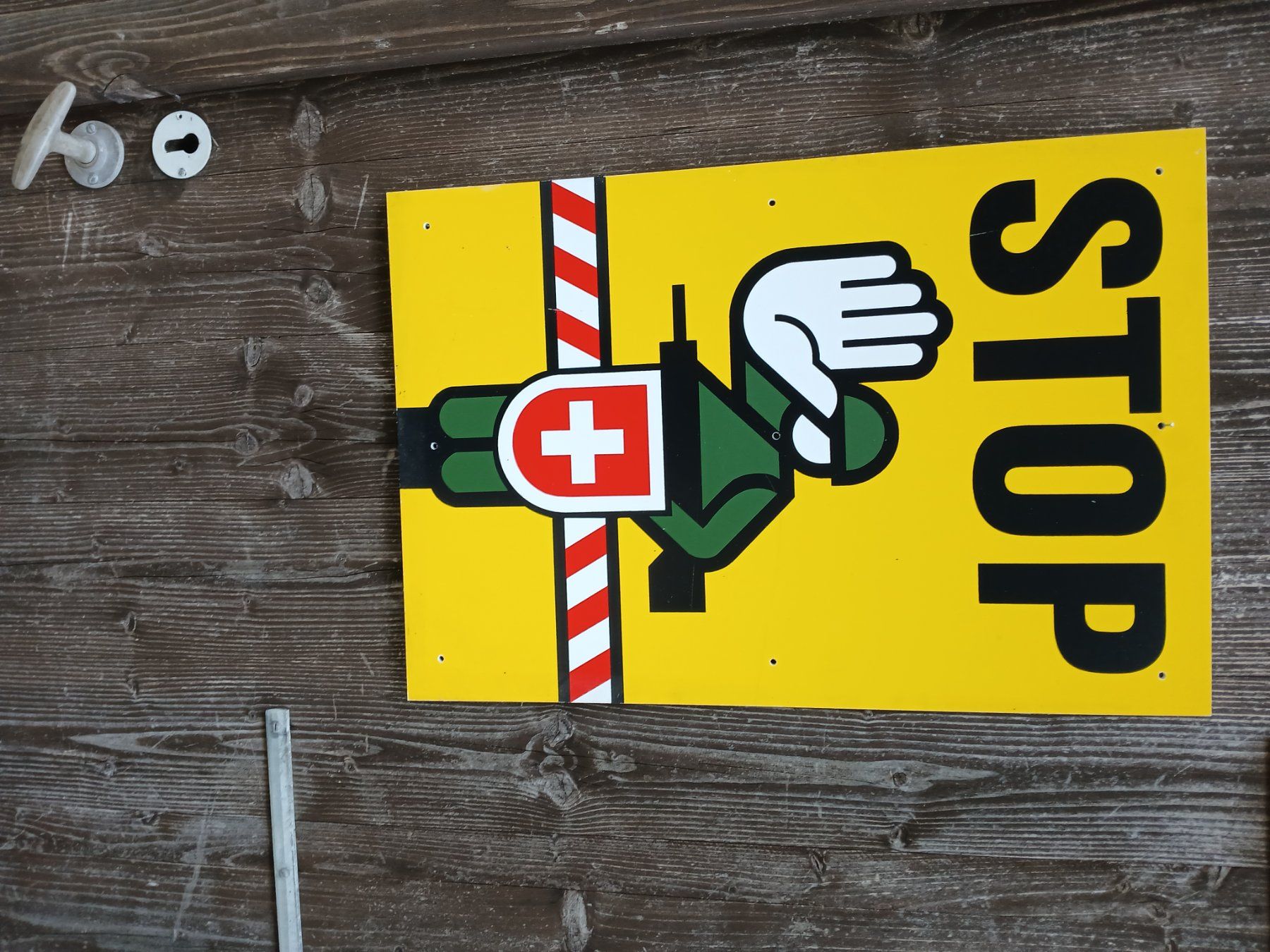 Schweizer Armee Insegne: Armee STOP  Schilder > mittlere grösse – Nuovo (secondo la descrizione) da Bilten venduto da Archiv55