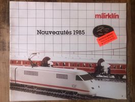 Catalogue Märklin Nouveautés 1985 F