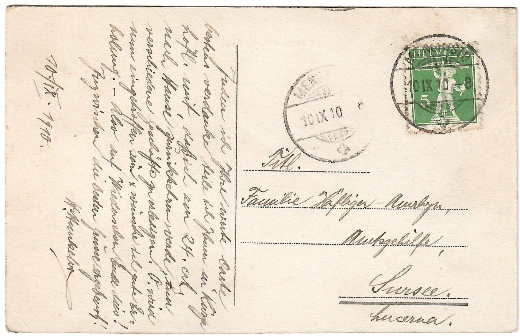 Cartes postales: Ansichtskarte   Chiasso  -  Panorama – D'occasion à Kerns par etma3 1